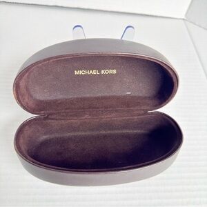 Michael Kors Brown Hard Shell Sunglasses Case